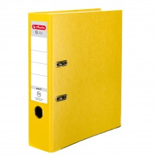 Segregator Herlitz Q. File Standard A4/80mm, żółty