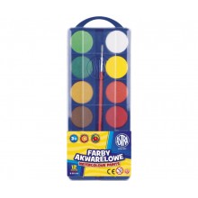 Farby akwarelowe Astra 12 kolorów maxi