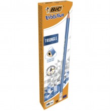 Ołówek BIC Evolution Triangle HB, z gumką