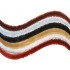 Druciki dekoracyjne 1.5x30 cm, 25 sztuk, mix kolor