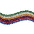 Druciki dekoracyjne metalizowane 0,4x30 cm, 40 sztuk, mix kolor