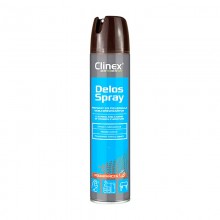 Spray do pielęgnacji i czyszczenia mebli drewnianych Clinex Delos Shine, 300ml