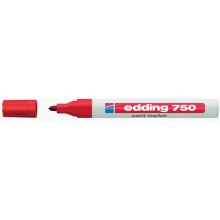 Marker olejowy Edding 750 czerwony