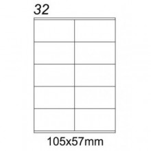 Etykiety samoprzylepne Emerson A4 105x57mm