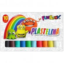 Plastelina Fun&Joy 10 kolorów