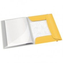 Album ofertowy Leitz Cosy, A4+, 20 koszulek, żółty