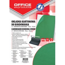 Okładka kartonowa do bindowania Office Products A4 zielony