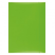 Teczka z gumką Office Products 300g zielona
