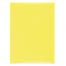 Teczka z gumką Office Products 300g żółta