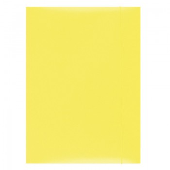 Teczka z gumką Office Products 300g żółta