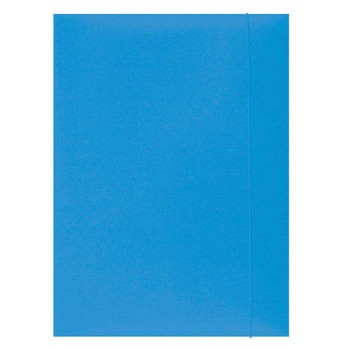Teczka z gumką Office Products 300g jasnoniebieska