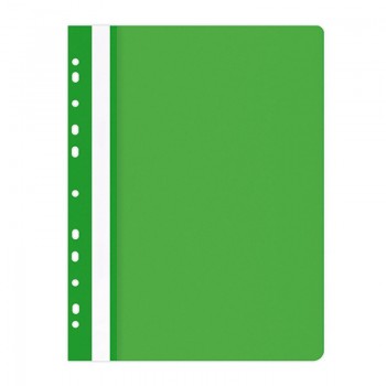 Skoroszyt wpinany Office Products, A4, miękki, zielony