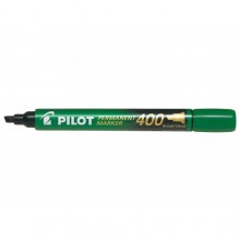 Marker permanentny Pilot SCA-400, ścięty, zielony
