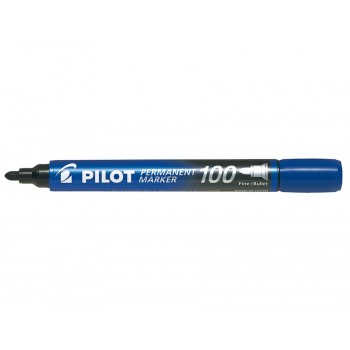Marker permanentny Pilot SCA-100, okrągły, niebieski