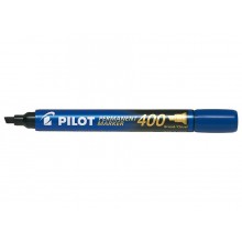 Marker permanentny Pilot SCA-400, ścięty, niebieski