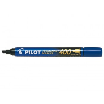 Marker permanentny Pilot SCA-400, ścięty, niebieski