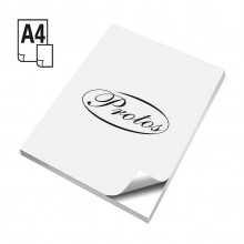 Etykieta samoprzylepna Protos A4, biały, 10 arkuszy
