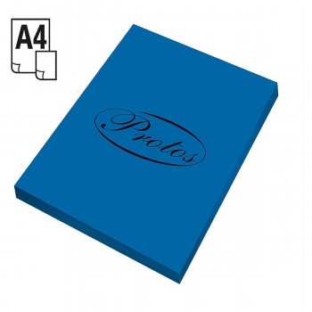Papier ksero kolorowy Protos A4, 100k, 80g, niebieski
