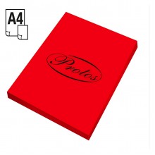 Papier ksero kolorowy Protos A4, 100k, 80g, czerwony