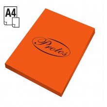 Papier ksero kolorowy Protos A4, 100k, 80g, pomarańczowy