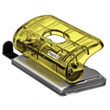 Dziurkacz mini Rapid FC5 Colour`Ice żółty