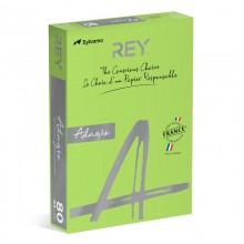 Papier kolorowy Rey Adagio A4, 80g, zielony