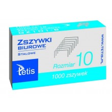 Zszywki Tetis 10