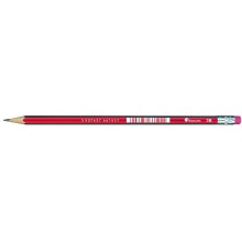 Ołówek techniczny z gumką Titanum 3B