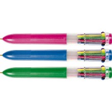 Długopis wielokolorowy BHV010, 10 kolorów